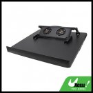USB 2.0 Cooler Cooling 2 Fan Pad for Notebook