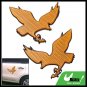 Vehicle Car Motorcycle Bicycle Eagle Sign Reflector