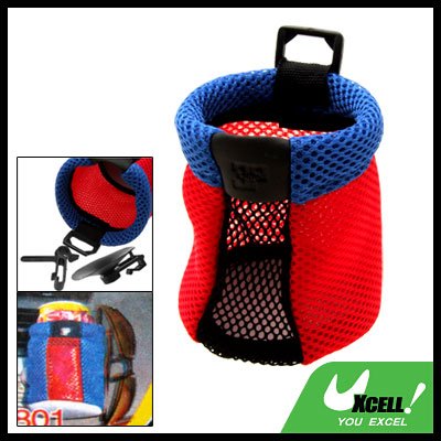 Portable Car Storage Pocket Sundries Bag Red and Blue