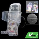 Crystal Car Auto Adjustable Cell Phone Holder with Sensor Flash Light