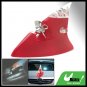 Wind Powered Red LED Light Antenna for Auto Car