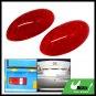 Oval Shaped Red 2 Pieces Car Door Guard (TY-801)