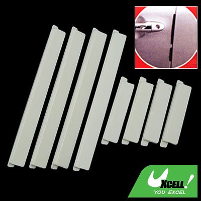 8 PCS Slim Flexible Door Guard Protector for Car Auto