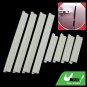 8 PCS Slim Flexible Door Guard Protector for Car Auto