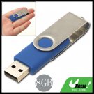 Compact Portable Swivel 8GB USB 2.0 Flash Drive Memory Stick
