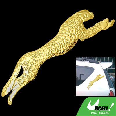 Golden Leopard Car Auto Truck Decorative Sticker Decal