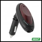 Piezo-electric Auto Ionizer Air Purifier for Car Use - Silver & Black