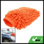 Orange Microfiber Car Washing Cleaning Glove Wash Mitt