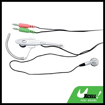 3.5mm Earphone Headphone with Microphone for PC MIC SKYPE MP3