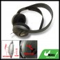 Super Bass Multimedia PC Stereo FM Radio Headphone with Microphone