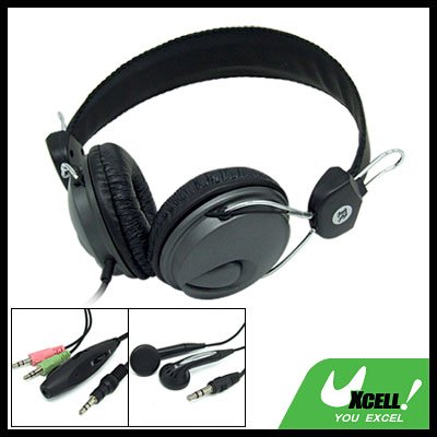 Multi-Purpose PC Computer Stereo Headphone with Microphone In-Ear Earphone