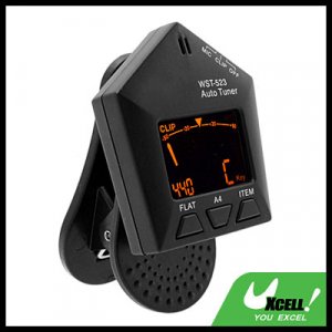Music Instruments Clip Style Auto Violin Bass Guitar Tuner (WST-523)