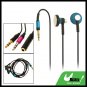 3.5mm Stereo Earphone with Adapter Cable for MP3 MP4 PC
