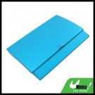 Blue Thin Aluminum Business Credit ID Card Case Holder