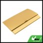 Golden Thin Aluminum Business Credit ID Card Case Holder
