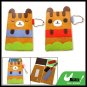 Manual Bear DIY Stitch Business Credit Card Case Cover