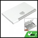 Heart Hole Aluminum Stainless Steel Business Name Card Case