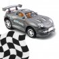 Toy - Radio Remote Control 1:52 Super Fast Racing Car - Metallic Gray
