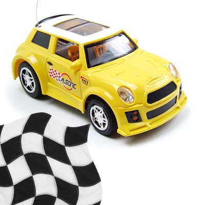 Toy - Radio Remote Control 1:52 Super Fast Racing Car - Yellow