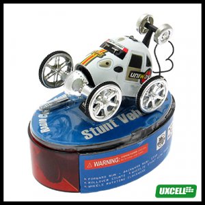 Toy - Super Remote Control Stunt Vehicle Car - White