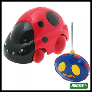 Toy - Super Remote Control Ladybird Car - Red