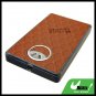 2.5" USB SATA HDD Aluminum External Hard Drive Enclosure Case Brown