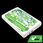 Boxing Girls 2.5" USB SATA HDD Metal Mobile Hard Disk Enclosure Case White