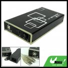 3.5" Black USB 2.0 SATA IDE HDD External Hard Drive Enclosure Case