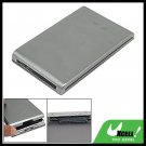 2.5" USB SATA HDD Hard Drive Disk Enclosure Case Silvery