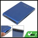 2.5 Inch USB External Hard Disk Drive Blue Case HDD SATA Enclosure