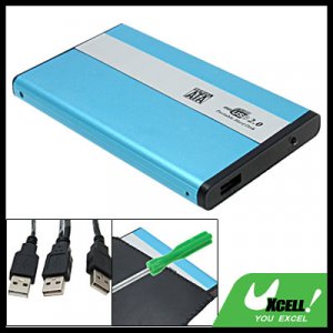 2.5" USB 2.0 HDD SATA Hard Disk Drive External Case Box