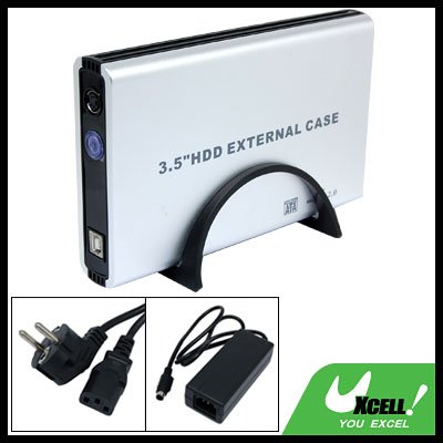 3.5 Inch USB SATA HDD External Case Enclosure