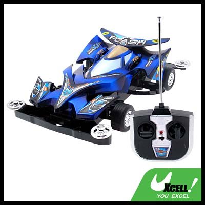 Toy Car - Radio Remote Control RC Racing Car- Black & Blue