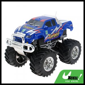 Toy - Remote Radio Control High Speed RC Racing Car-Purple Blue