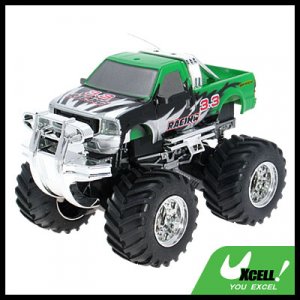 Toy - Remote Radio Control High Speed RC Racing Car- Green