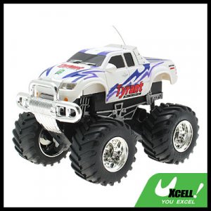 Toy - Radio Remote Control RC 4x4 Racing Car- Purple & White