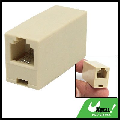 RJ11 Telephone Cable Inline Connector Adaptor Coupler