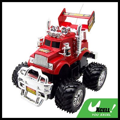Master Truck High Power Radio Control Racing Car Toy Red