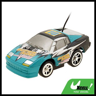 Toy Car Racing Mini Remote Control RC Speed Racer Sky Blue