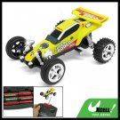 RC Remote Control Yellow Kart Racing Car Speed Racer Toy