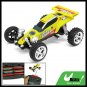 RC Remote Control Yellow Kart Racing Car Speed Racer Toy