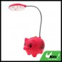 12 LED Pig Super Capacity Reading Lamp Desk Light Peachblow