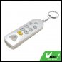 Sliver Mini Universal TV Remote Control Key Chain
