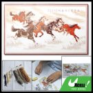 Counted Cross Stitch Cross-Stitch Kit with 8 Horse Design