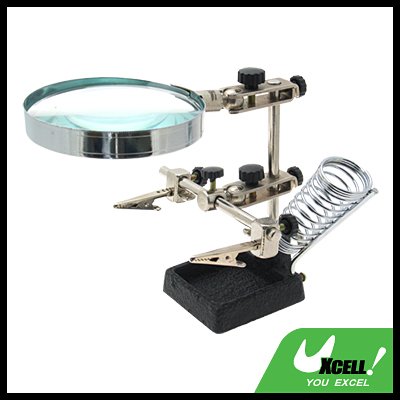 Magnifier Magnifying Glass with Soldering Stand