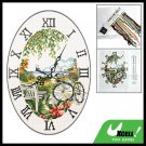 Time Wall Clock Counted Cross Stitch Cross-Stitch Kit