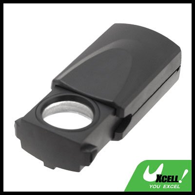 30X Foldaway Eye Loupe Gemstone Jewelry Magnifier with LED Light