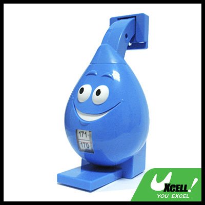 Blue Cartoon Retractable Tape Measure Ruler