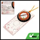 Camping Hiking Baseplate Compass Ruler Magnifier Map