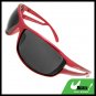 Hollywood Shades Black Lens Red Frame Sport Woman Sunglasses